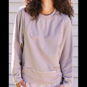 Free People sweatshirt, brand new with tags